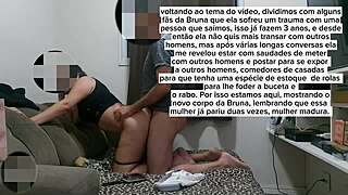 Brunette housewife Silva returns in steamy amateur video