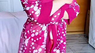 Mariaold needs your cock, showing what she'll do with her big tits and holes