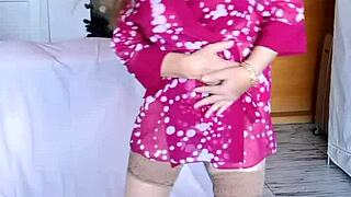 Mariaold needs your cock, showing what she'll do with her big tits and holes