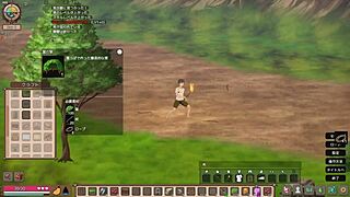 Mad island gameplay part 2, building cages to increase girls' affection, aiming for wall butt survival.