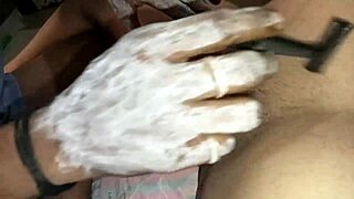 Clean Pubic Hair With Dirty Hindi Voice.