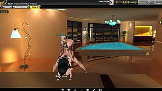 Imvu Web Chat Turns into Hentai Anime Sex