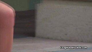 Perky Blonde BLOWS Voyeur Classmate Hard