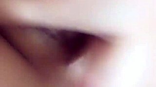 Wife invites husband for video chat sex