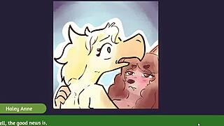 Furry chicks strip in poker game! 🃏