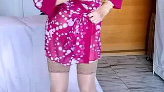 Mariaold needs your cock, showing what she'll do with her big tits and holes