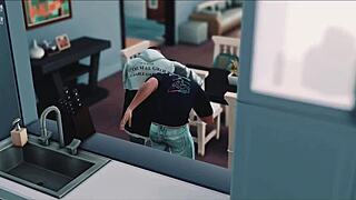 Virtual deepthroat ride