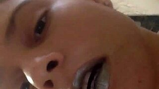 Ginger Paris Masturbating Dirty In Neon Orange