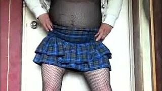 Sissy Crossdresser Explores Bisexual Fantasies in Casual Adventures