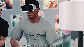 Virtual deepthroat ride