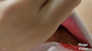 ginger paris queen pissing & masturbating