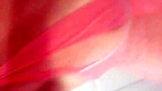 Ginger Paris Masturbating Dirty In Neon Orange