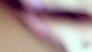 Wife invites husband for video chat sex