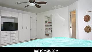 stepsister fucks stepbrother without permission, riley jean