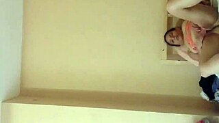 Ginger Paris Masturbating Dirty In Neon Orange