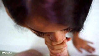 Messy creampie for thai girlfriend 😘