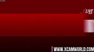 I love seeing this curly girl's throat fucked