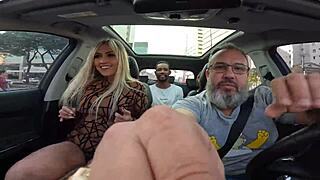 evy kethlyn veio para nossa carona e dessa vez o carro lotado aprontando nas ruas