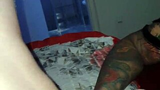 German shemale Kamilly goes camping and gives blowjobs