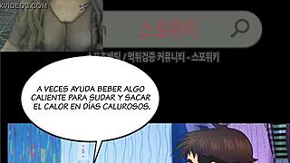 Mi Tia Chapter 41 In Comic Anime Style.