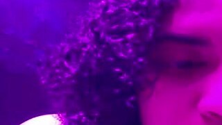 A beautiful ebony girl with a nice ass