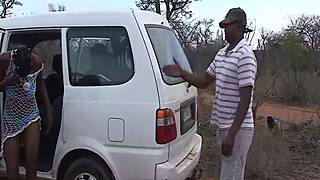 Ever joined a wild African safari sex orgy with shy amateurs?