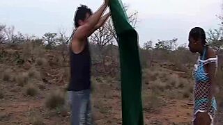 Ever joined a wild African safari sex orgy with shy amateurs?