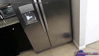 big tits teen rides dildo in stunning hd action