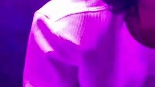 A beautiful ebony girl with a nice ass