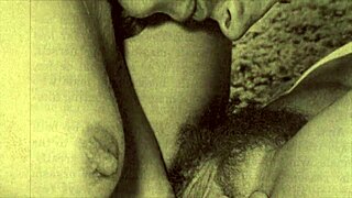 Vintage Hairy Lesbians Explore Wild Retro Desires