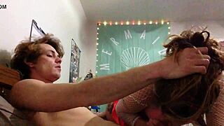 i give her a perfect blowjob before bending her over.