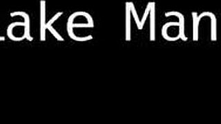 supernatural sexy bikini girl swims in pool