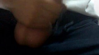 I masturbate with big cock on rainy day feeling intense pleasure