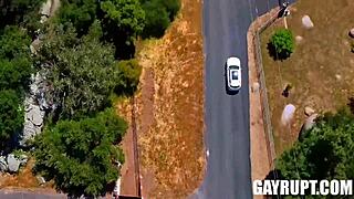 Nico Coopa Takes Intense Doggystyle from JC Hunt's Monster Cock. Carter Woods and Cody Seiya Join Hardcore Action.