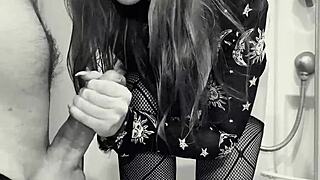 russian beauty enjoys fresh cum after intense fucking