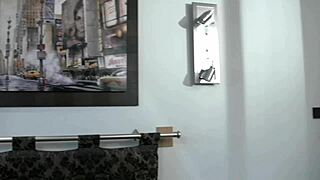 Cute French Brunette Dildoing Bi Curious Dude in Anal Play