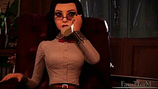 Elizabeth's mouth filled with stranger's cum!