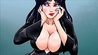 엘비라 미스트리스 오브 더 다크 스페인어 JOI