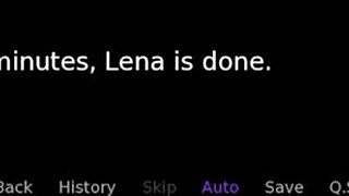 Lena on beach date gives handjob to shaved pussy in nudist school