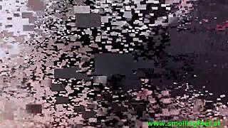 Exploring socks fetish with licking toes and domination