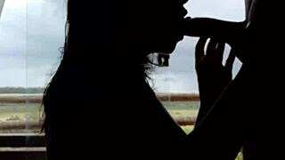 Girlfriend Gives Intense Blowjob And Cum Bath.