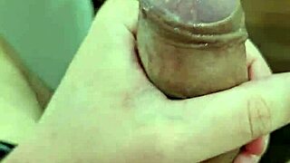 Watch this cute twink jerk off his juicy cock solo?