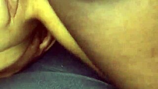 amateur couple passionately licks and fingers pussy with toys before cumshot