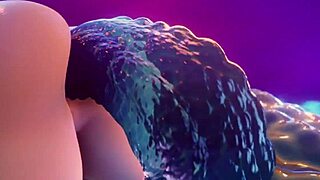 Mona Slime's Intimate 3D Moment 😘