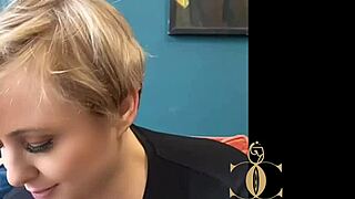 Blonde MILF Bent Over For African Doggy Style Fuck