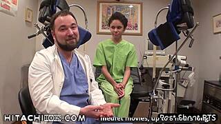 Freshman Sandra Chappelle receives Hitachi orgasms from nurses during college physical. Intense moaning in Florida hospital.