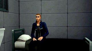 Seductive gameplay with voluptuous Sims 4 MILF
