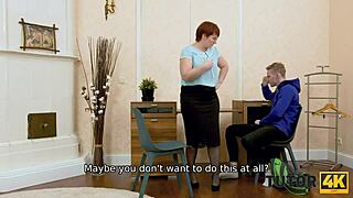 Tutor4k Instead of Learning Algebra Fellow Properly Fucks Pretty Tutor