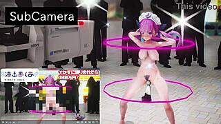 Wanna see Hololive Minato Aqua in hot sexdance?