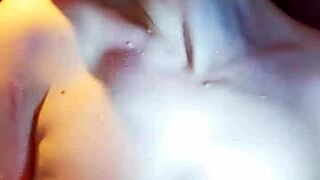 Horny Russian Masturbates Pussy In Shower!